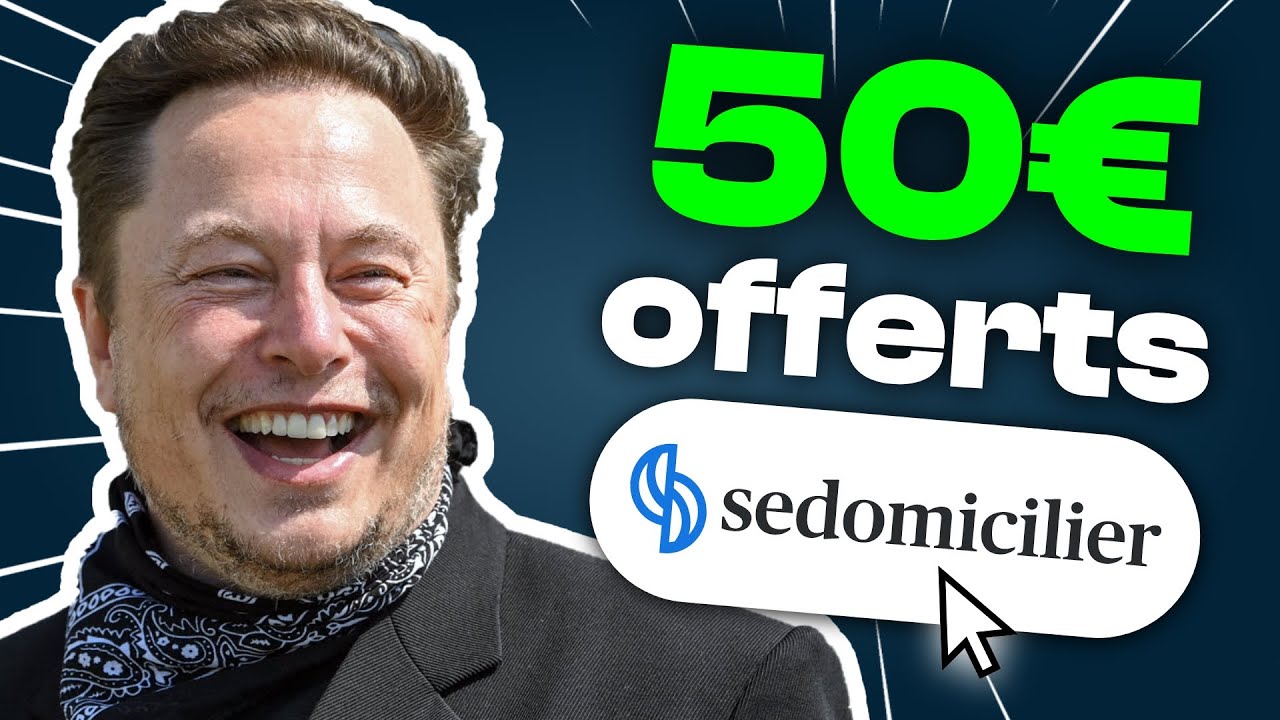 CODE PROMO SEDOMICILIER 2025 : 50&euro; OFFERTS !!! 🔥