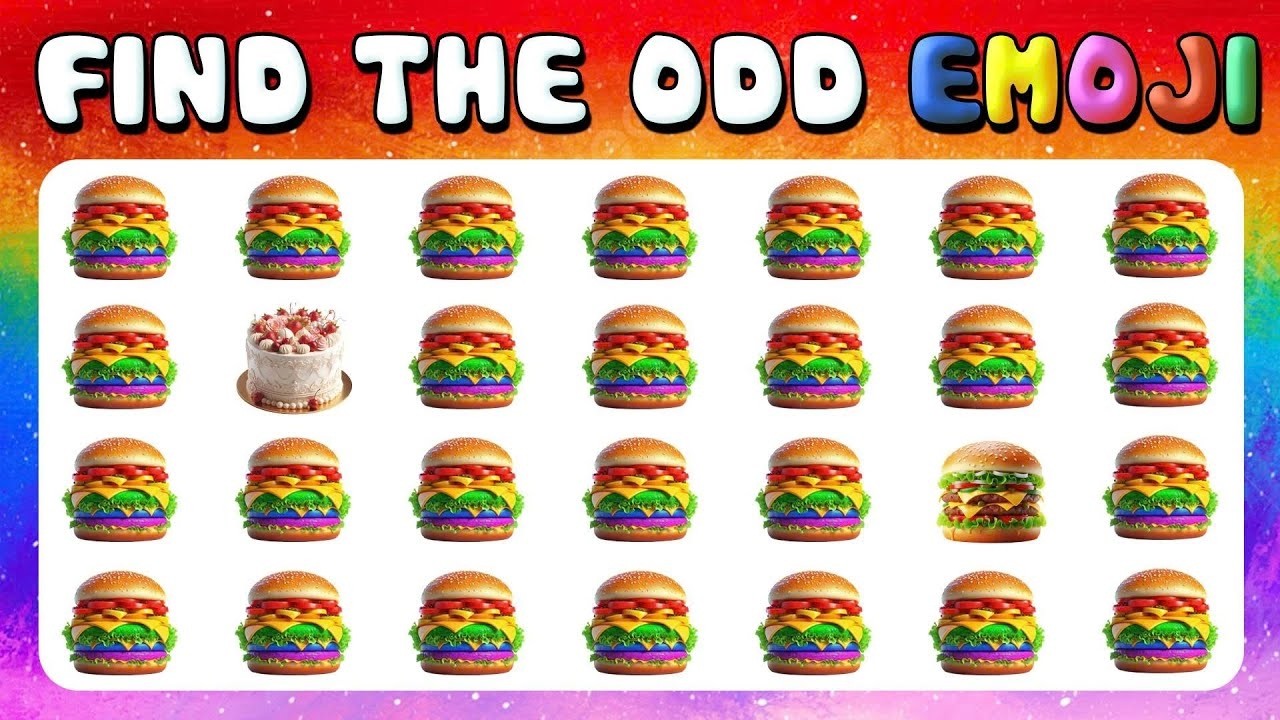 🧠 Find the Odd One Out | Can You Spot It?