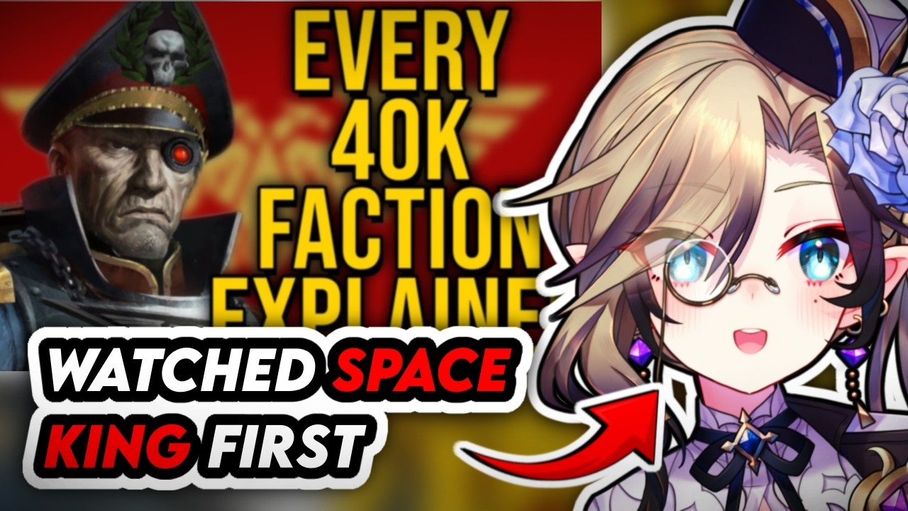 SPACE KING ENJOYER REACTS TO BRICKY'S WARHAMMER 40K FACTION EXPLAINED | Part 1 Kiseki Miya Reaction