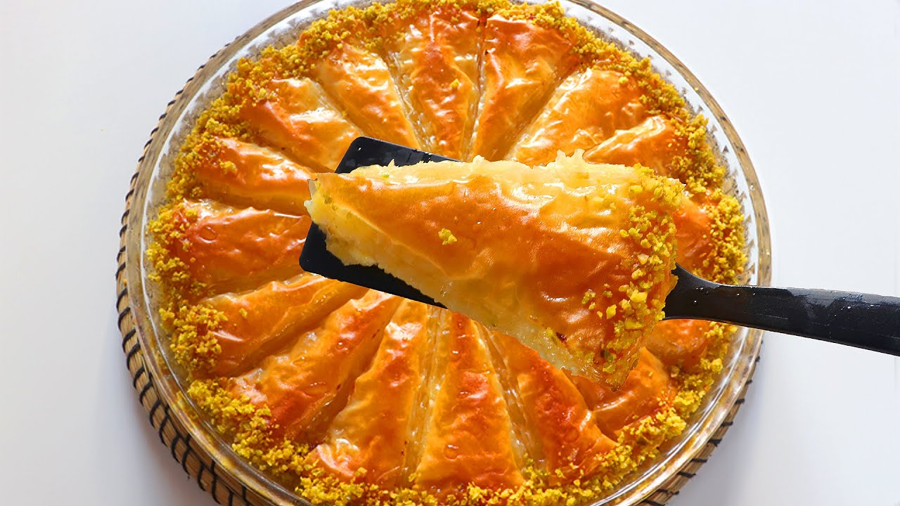 عملت أحلي صينية جلاش بمكونات كلها من البيت شكلها وطعمها رهيييييييب ❤️