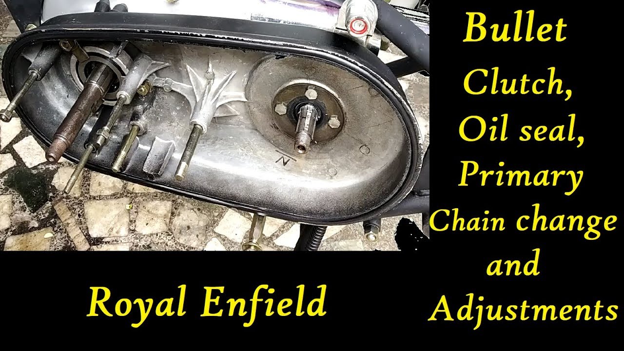 Royal enfield Clutch and Primary chain change