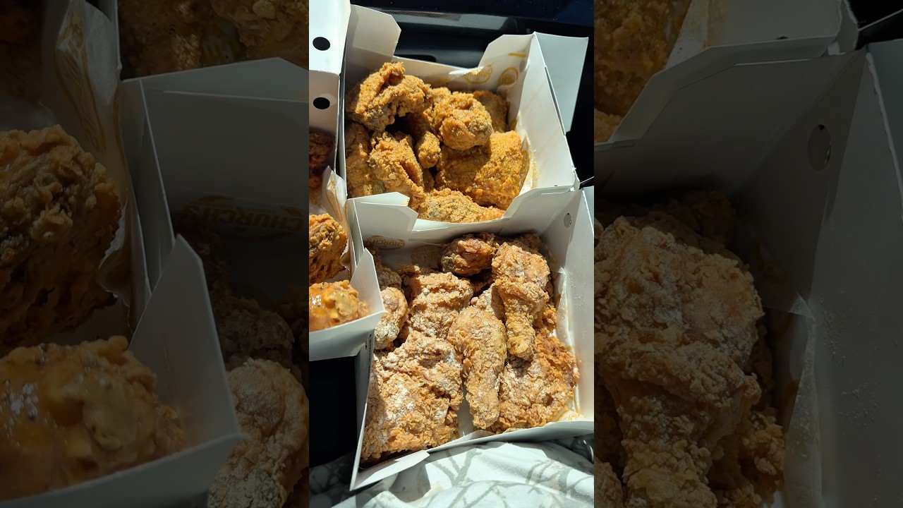 Church&rsquo;s Chickens New Dry Rubs! #friedchicken #spicy #chicken #mukbang #crunchy #asmr #eating #eat