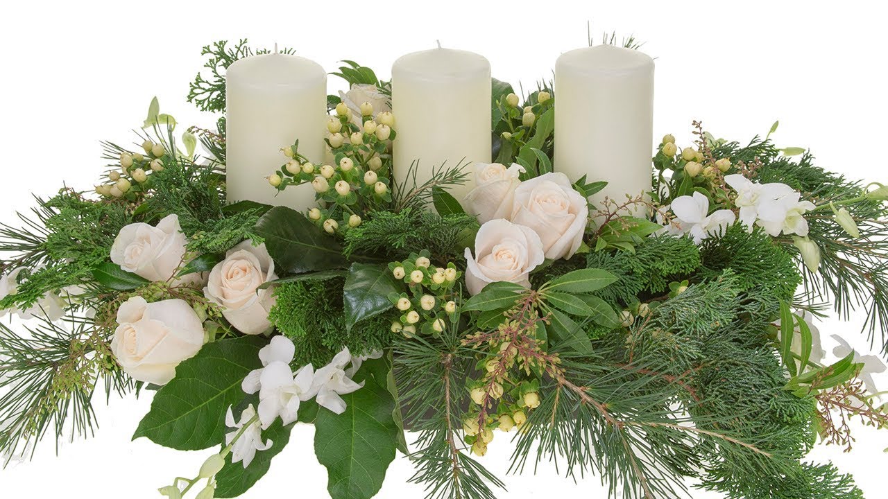 Christmas Candlelight Centerpiece