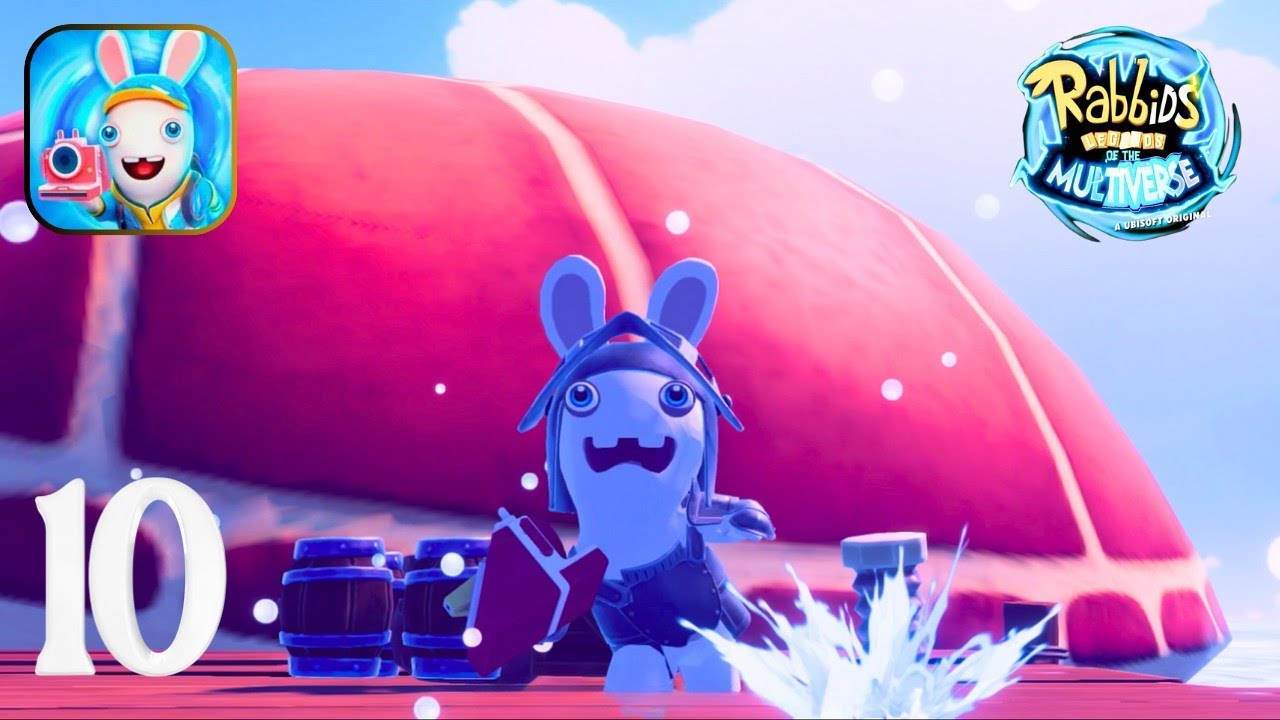 Rabbids Multiverse By Ubisoft Gameplay Pirate Lagoon Ending + Boss Fight (Apple Arcade - iOS) #10