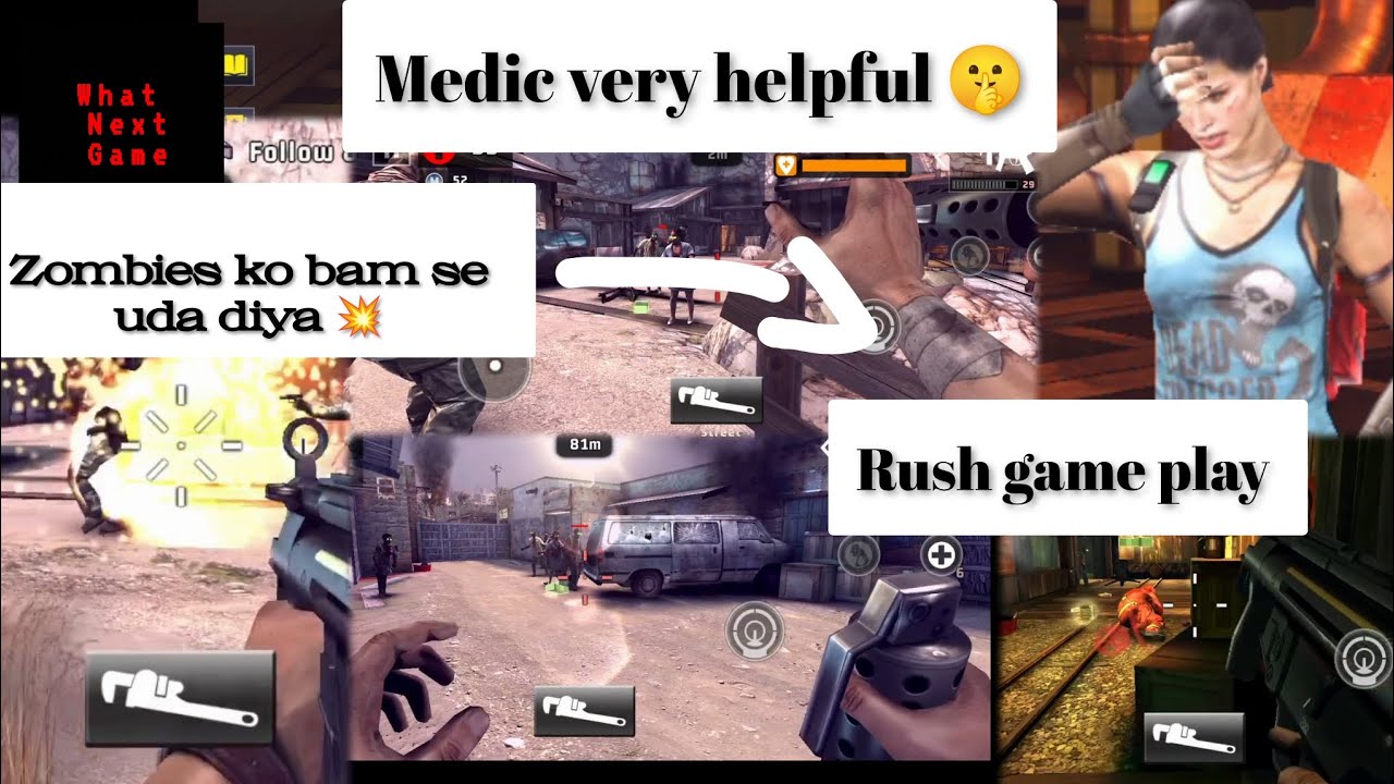 Part 4 zombie ka tagdi wali fight Dead Trigger 2 