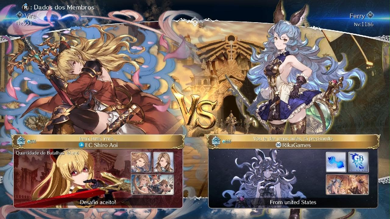 Granblue Fantasy Versus: Rising - Vira (ShiroAoi) vs Ferry (RikaGames)