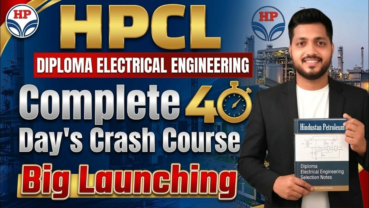 Big Launching | HPCL Diploma Electrical | Complete 40 Days Crash Course | By:- Nikhil Pandey Sir