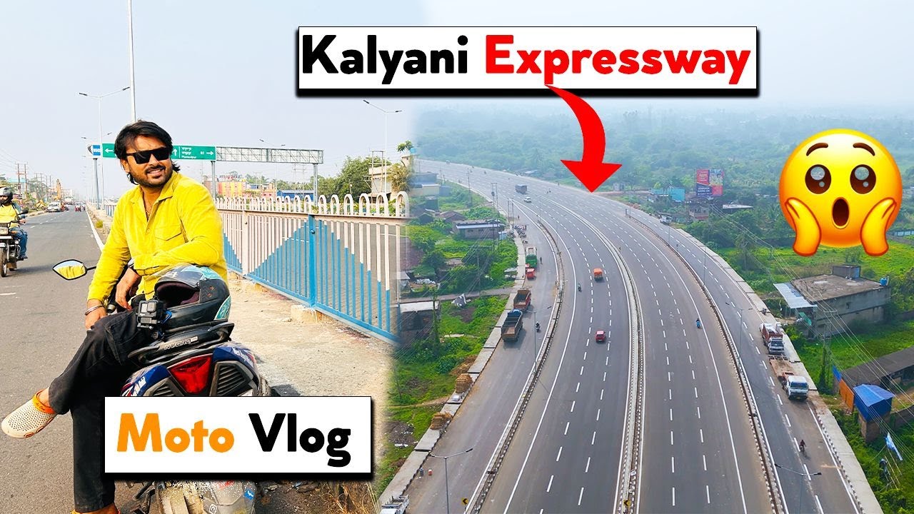 Kalyani Expressway, Latest Construction Update, Part 1 | 6 Lane Elevated Corridor, Ep 369 #motovlog