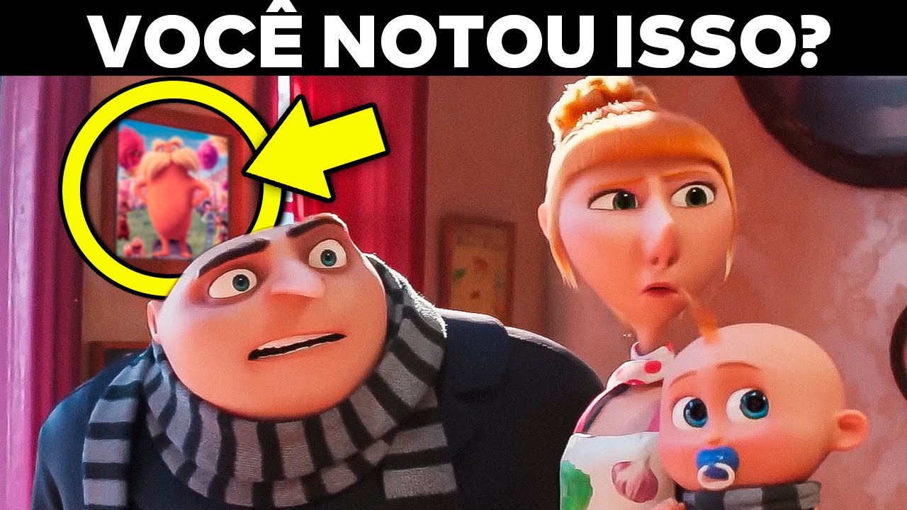 25 DETALHES E EASTER EGGS QUE VOCÊ PERDEU EM MEU MALVADO FAVORITO 4 (Trailer)