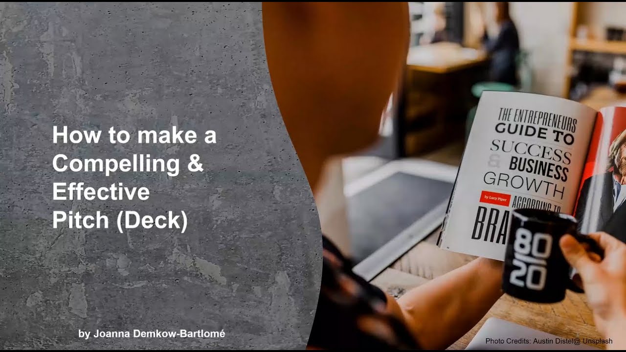 2021 – Giving a Pitch in AEC – Joanna Demkow-Bartlomé