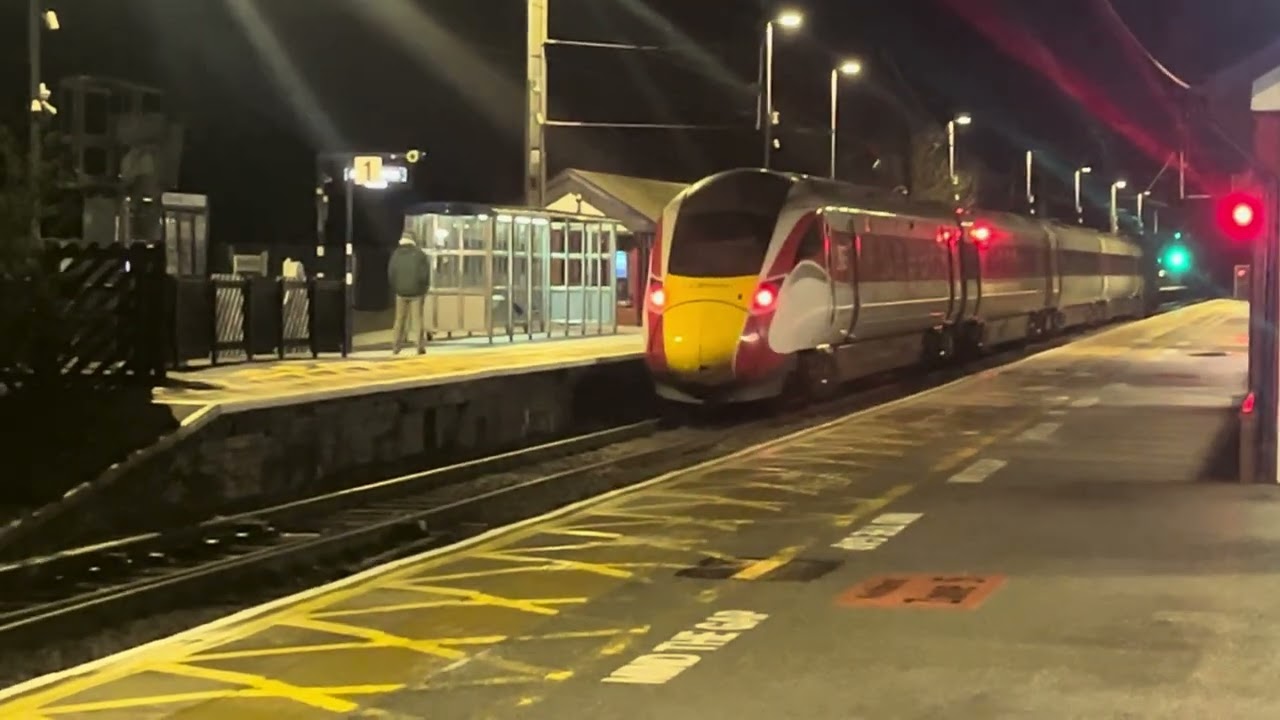 Trains at Northallerton ECML 1/1/26