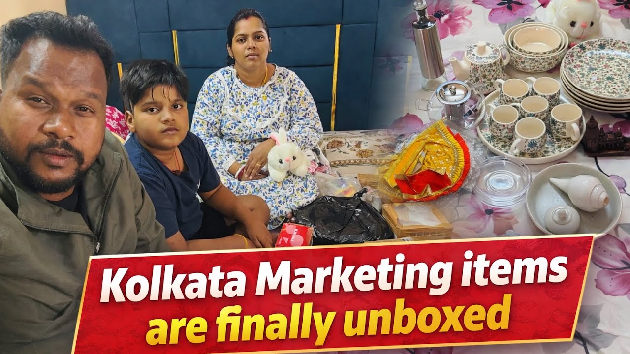 Unboxing Boxes || কলকাতা আর ওড়িশা থেকে কি কি কিনে নিয়ে এলাম 🛍️