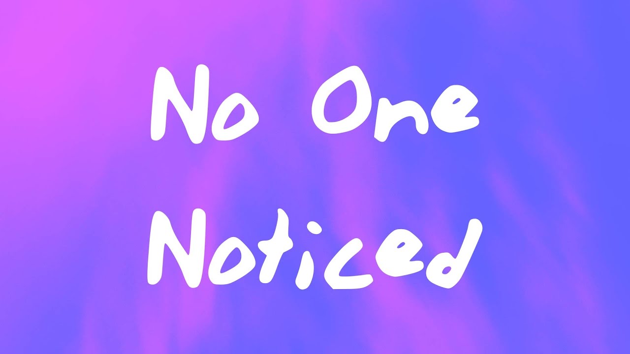 The Mar&iacute;as - No One Noticed (Extended English)