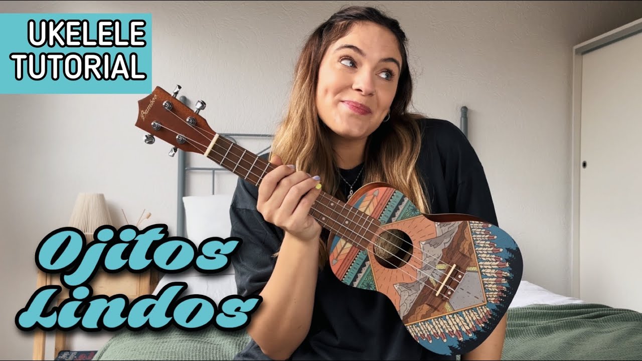 Bad Bunny - Ojitos Lindos [Feat. Bomba Estéreo] | Tutorial Ukelele Mica Amatti