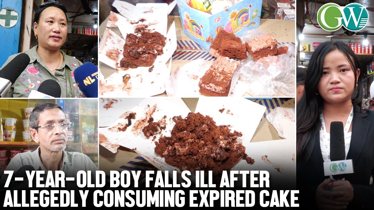 7-YEAR-OLD BOY FALLS ILL AFTER ALLEGEDLY CONSUMING EXPIRED CAKE FROM DIMAPUR BAKERY