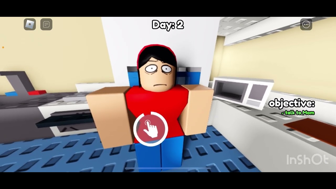 Playing Roblox horror game with my friend