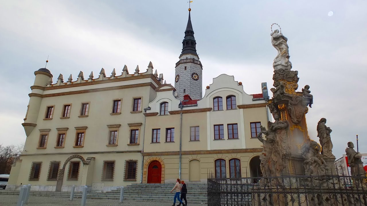 Głubczyce Zwiedzamy miasto pieszo i zza szyb samochodu  26 03 2022 r