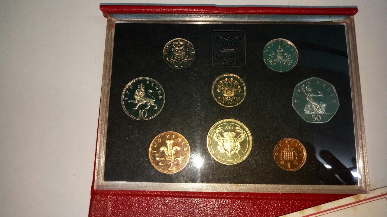 1986 United Kingdom Proof coin collection
