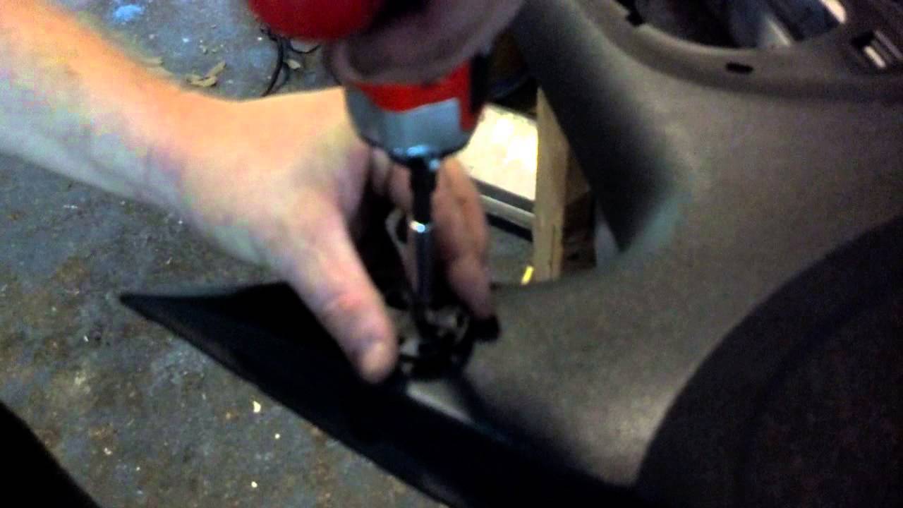 How to properly surface mount a pair of tweeters.