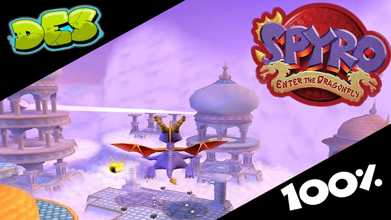 SPYRO: ENTER THE DRAGONFLY - PART 3 - 𝘾𝙡𝙤𝙪𝙙 𝟵 100% PS2