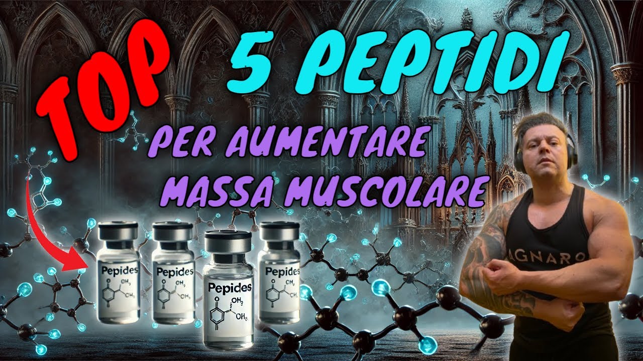 TOP 5 PEPTIDI per ESTREMI guadagni di MASSA MUSCOLARE