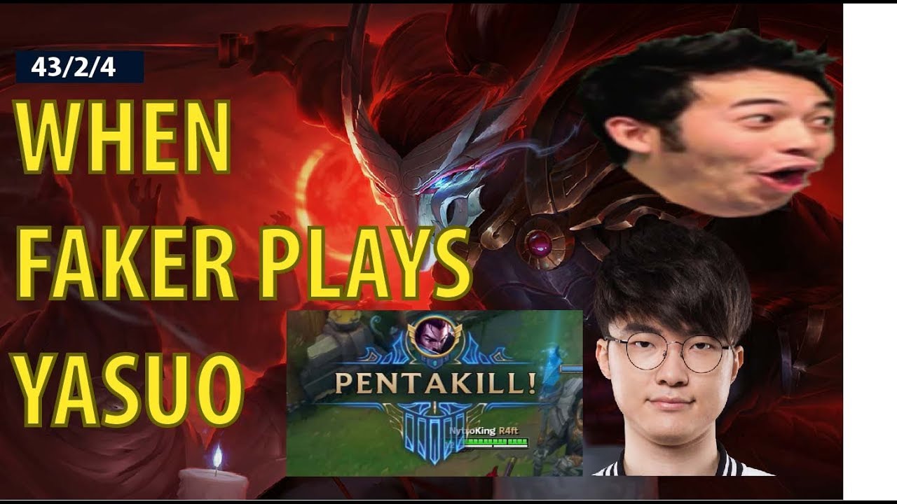When Faker Plays Yasuo (300 IQ LoL Climbing Motivation)
