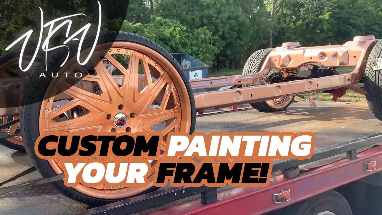 Custom painted Frame & Chassis