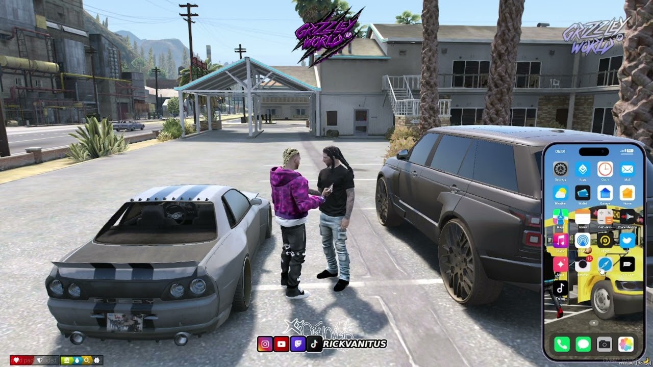 Ricky Learns What Happened to Tay Bands Father | Ricky Reclaims Grizzley Wrld RP