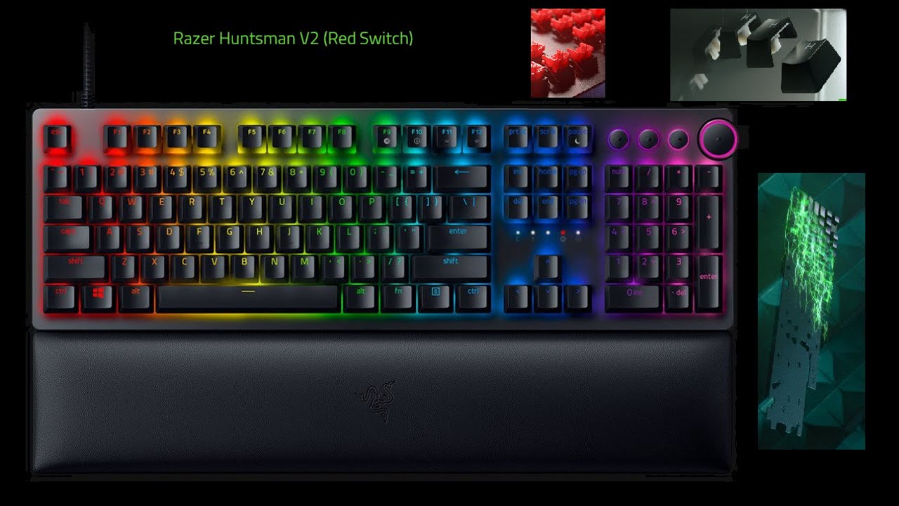 Razer Huntsman V2 (Red Switch) и Razer Goliathus Chroma Extended чем больше подсветки тем круче?