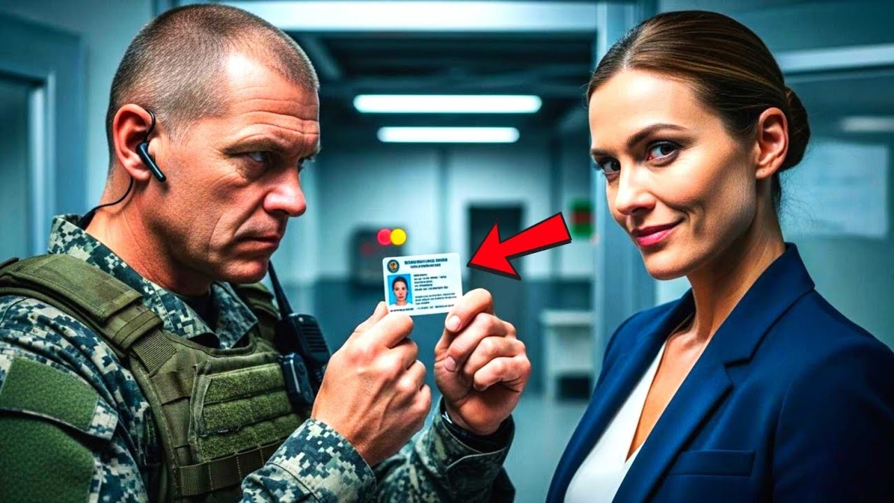 Guard Scanned Her ID Twice, Said 
