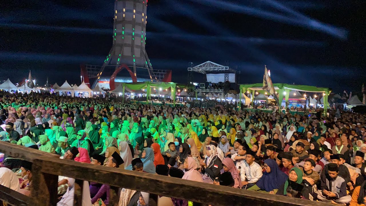 Banyumas Bersholawat Menara Teratai Purwokerto - NU Banyumas #banyumasbersholawat #harisantri