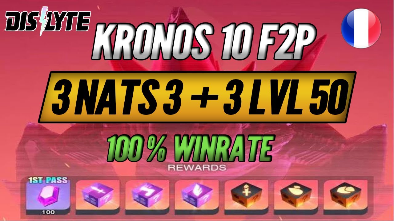 Votre 1er Kronos 10 Auto avec la team plus simple / F2P possible ! - Dislyte
