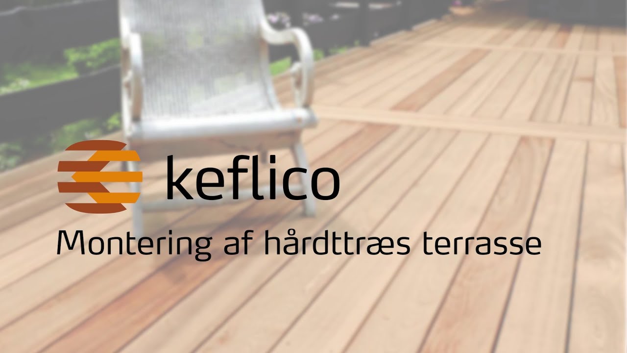 Keflico - Terrasse montering