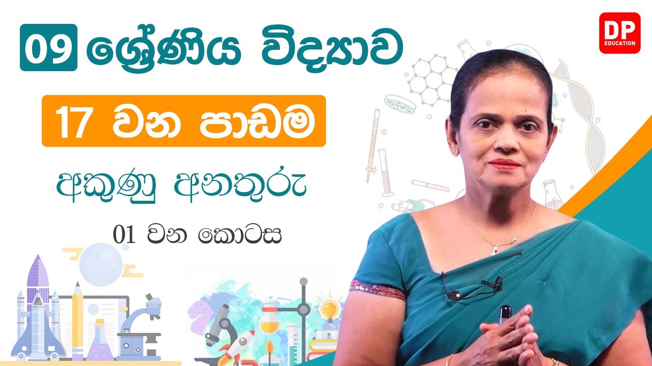 17 වන පාඩම (අකුණු අනතුරු - 01 වන කොටස) | 09 වන ශ්‍රේණිය විද්‍යාව