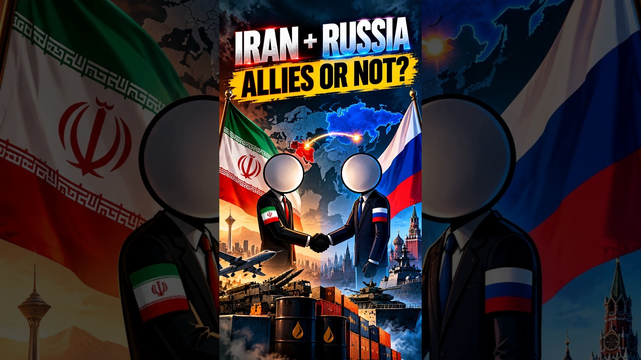 Iran & Russia Allies or Just Partners 🌍
