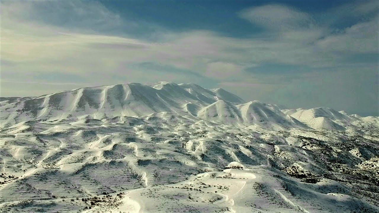 CRETE IN WINTER Psiloritis mountain