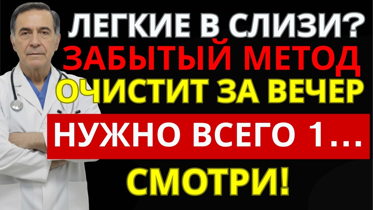 СОДА ДЛЯ ЛЁГКИХ: забытая ингаляция из СССР — избавьтесь от густой мокроты быстрее | ЗДОРОВЬЕ ДАРОМ