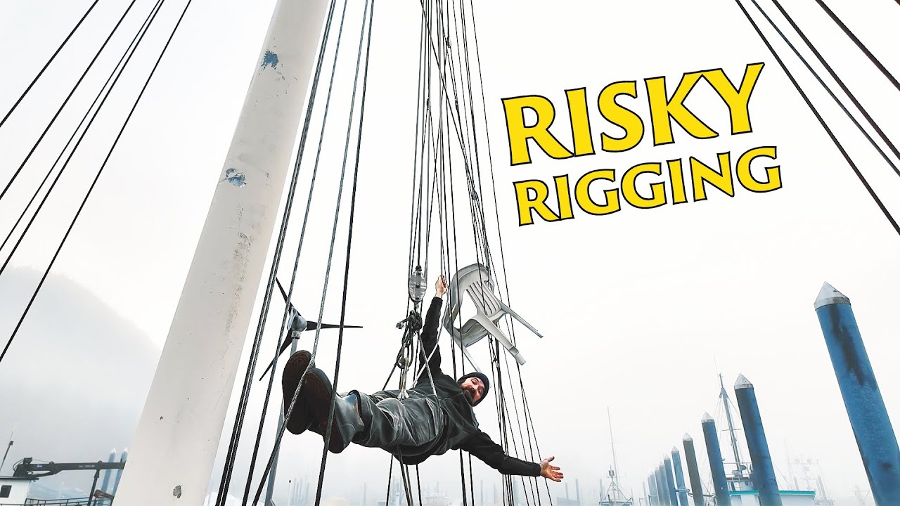 This Sailboat Rigging Could Kill Me | Inspecting 20+ Year-Old Lines in Alaska
