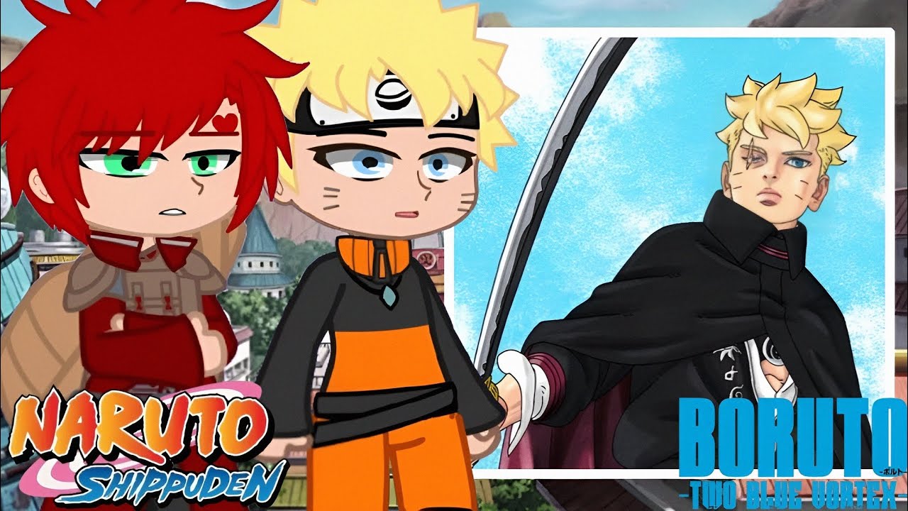 Naruto Shippuden react to Uzumaki Boruto ||TwoBlueVortex|| [PUT IN 2X SPEED] 