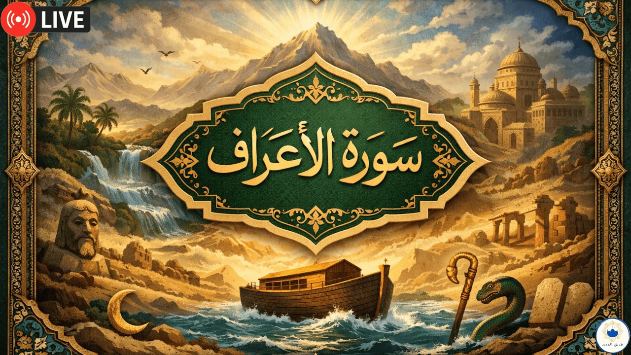 سورة الأعراف كاملة للقارئ المميز | تلاوة تهز القلوب