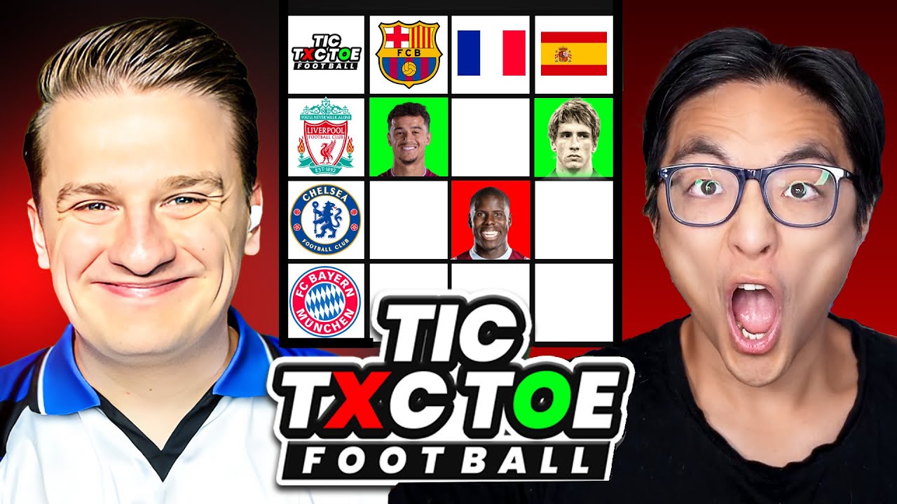 FOOTY TIC TAC TOE Vs @Itsitsjames