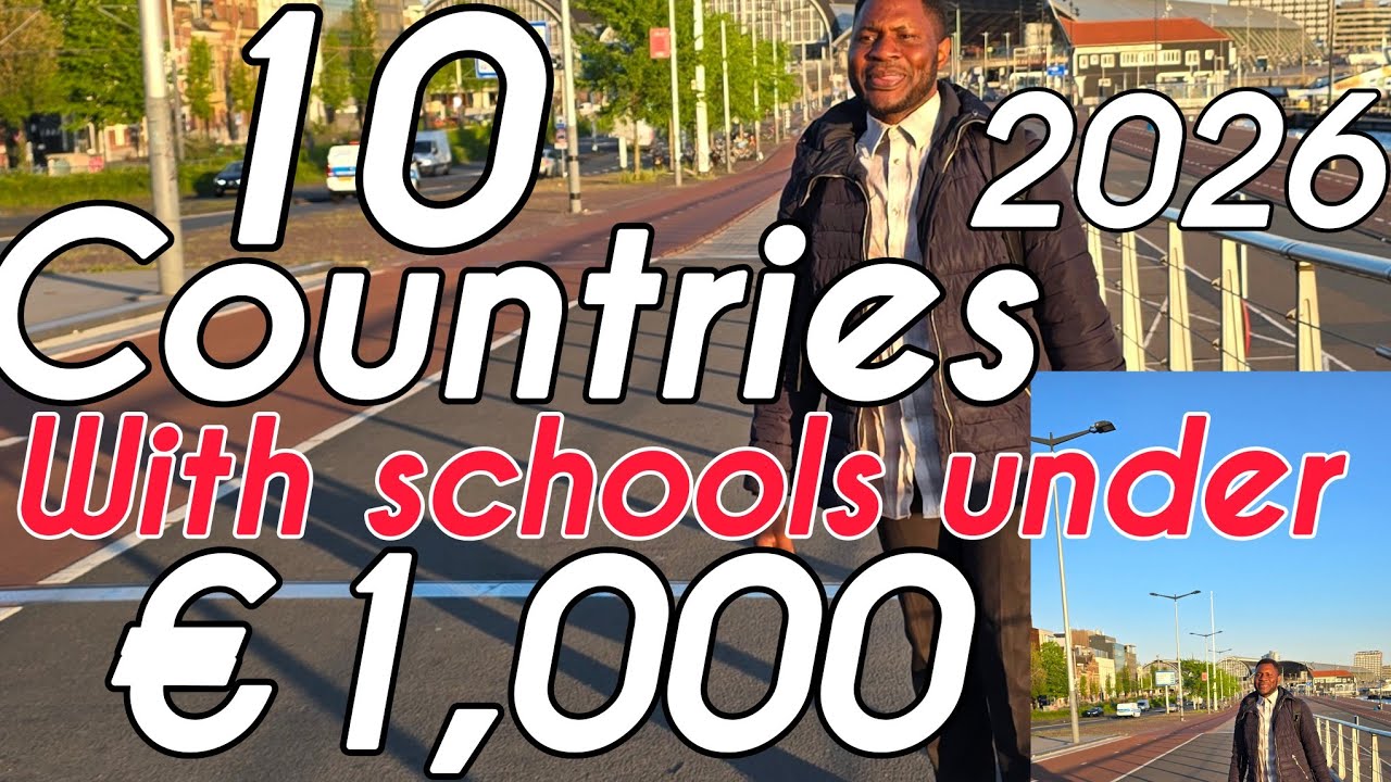 YOU can find Schools in these 10 countries for less than 1,000 euros. Prepare for 2026.