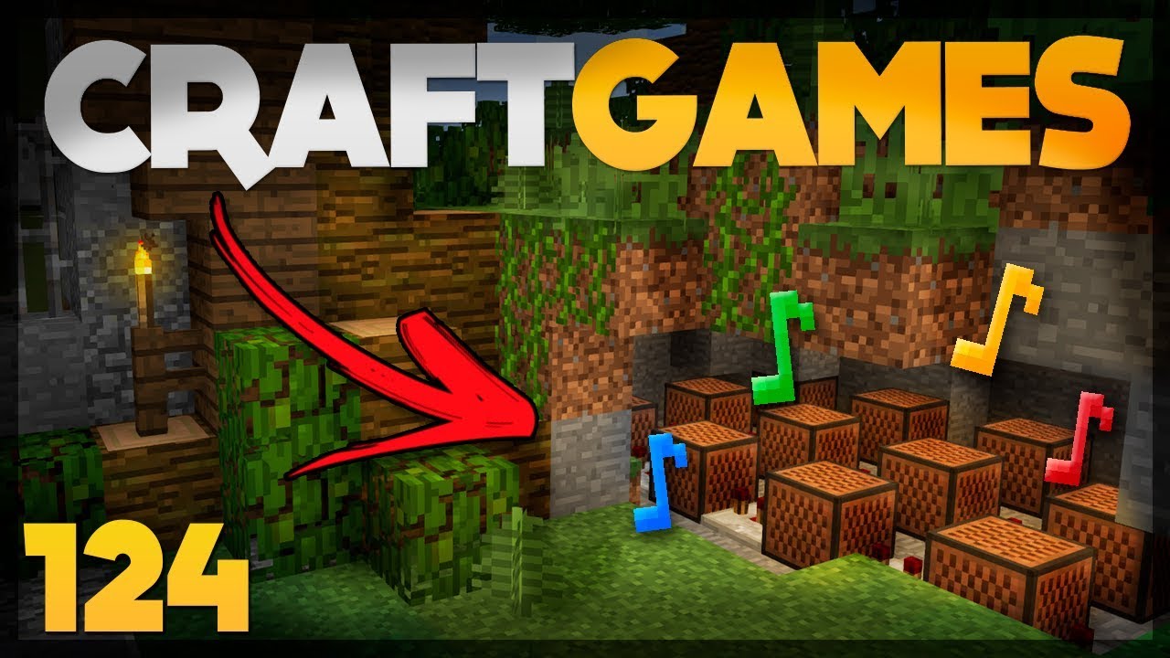 Guitarra Humana no Minecraft! - Craft Games 124