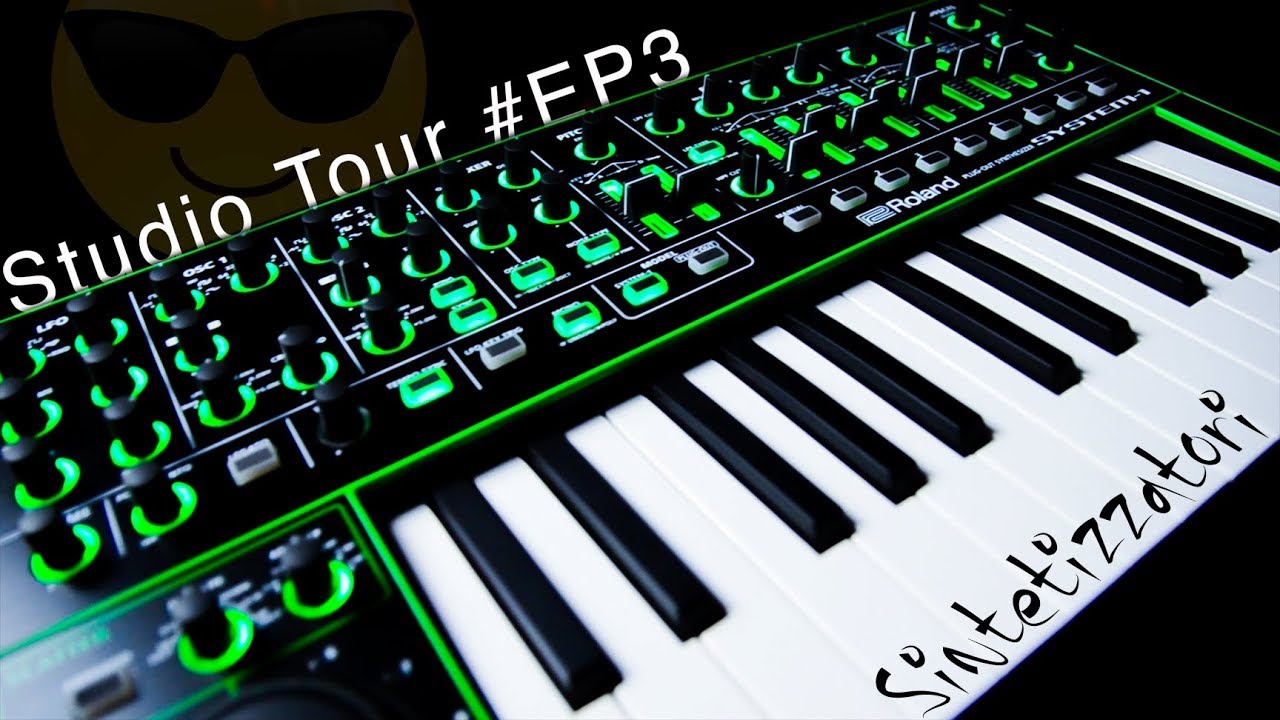 STUDIO TOUR #EP3 - Tuscia Recording Studio - SINTETIZZATORI