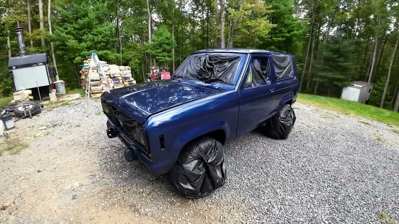 Painting My Diesel Swapped Bronco ii
