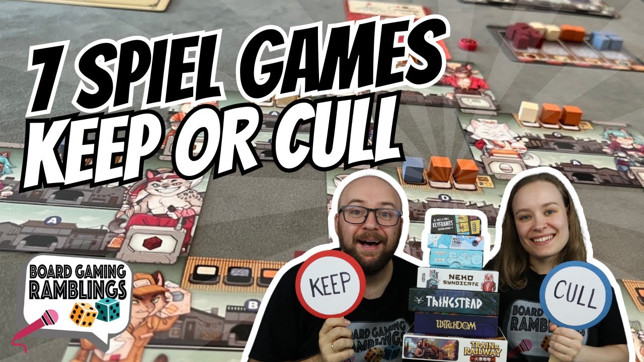 7 Reviews, 7 Games, 2 Norwegians and Spiel 2024! (Keep or Cull)