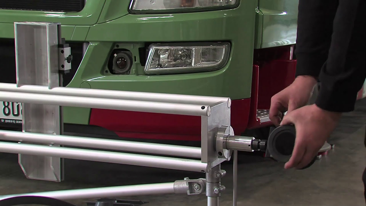 Haweka AXIS4000 - electronic truck wheel alignment system