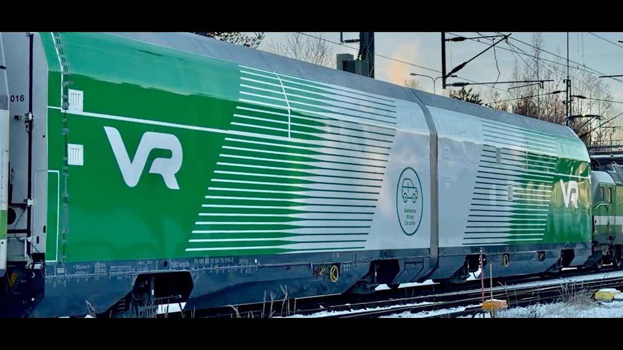 JUNIA MARRASKUUN LOPUSSA OSA 2 TRAINS IN LATE NOVEMBER PART 2 KOKKOLA CITY 25-28.11.2025.