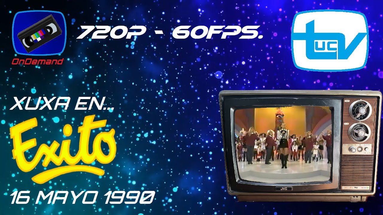 Programa Exito - Xuxa - Canal 13 UCTV 1990