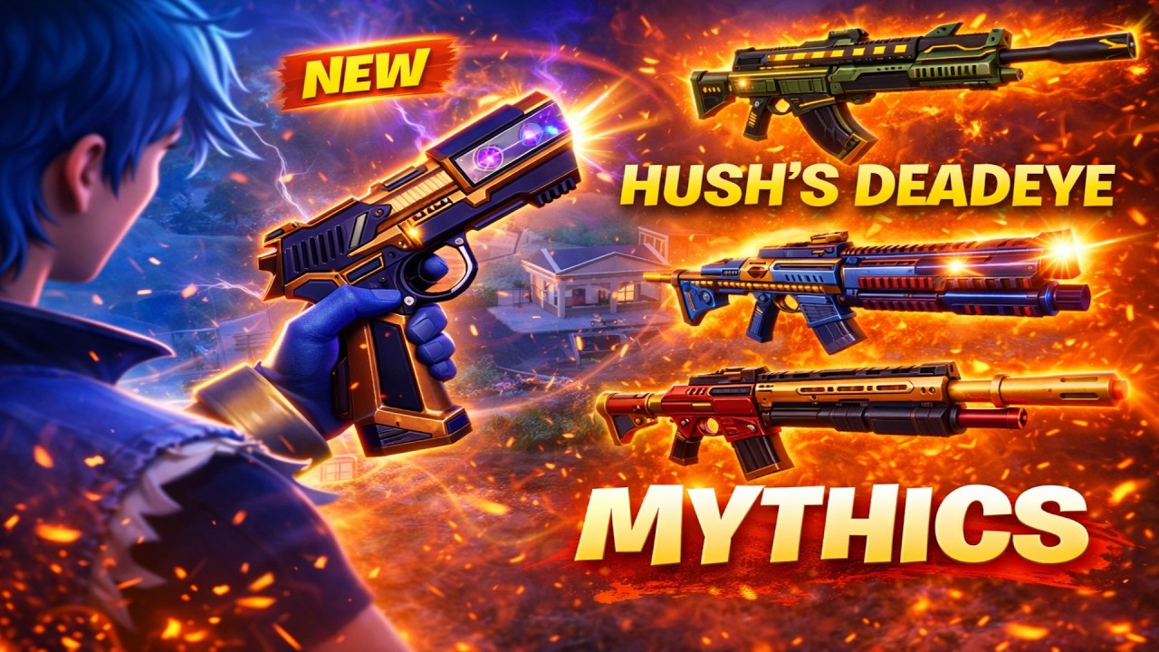 New Ar Hush DeadEye And All Mythic Shotgun 35 High Elimination Solo Vs Squad Gameplay